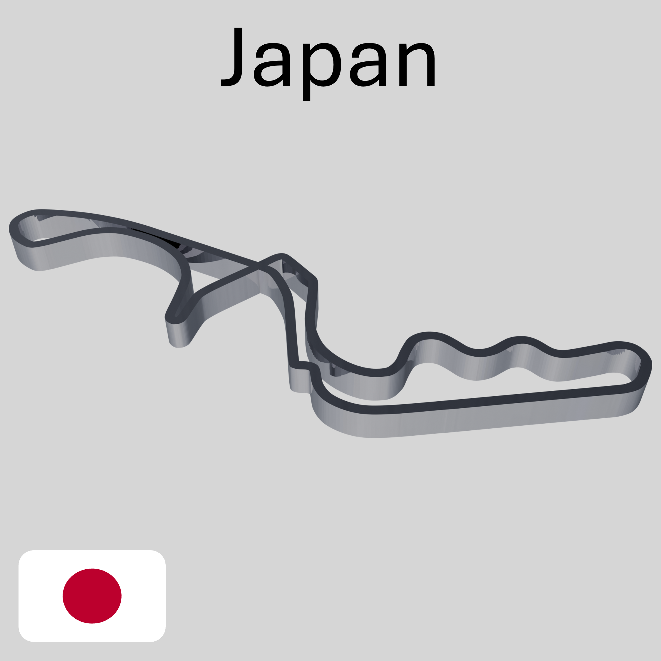 Japan – Streckenkarte